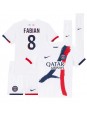 Paris Saint-Germain Fabian Ruiz #8 Dječji Gostujuci Dres kompleti 2024-25 Kratak Rukavima (+ kratke hlače)